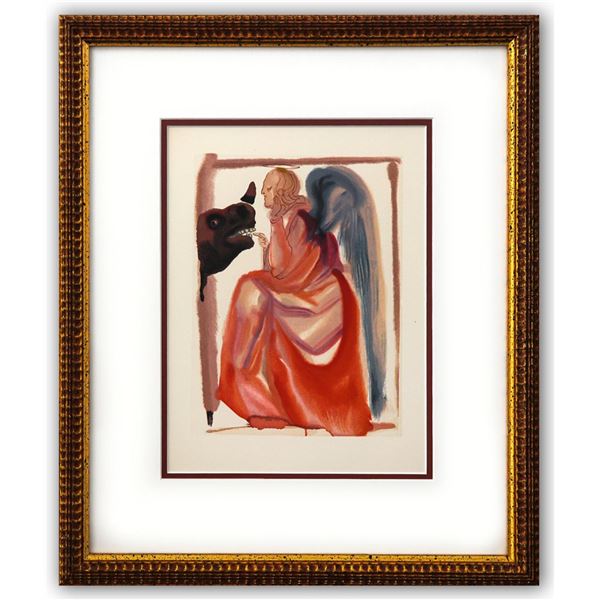 Salvador Dali- Original Color Woodcut on B.F.K. Rives Paper