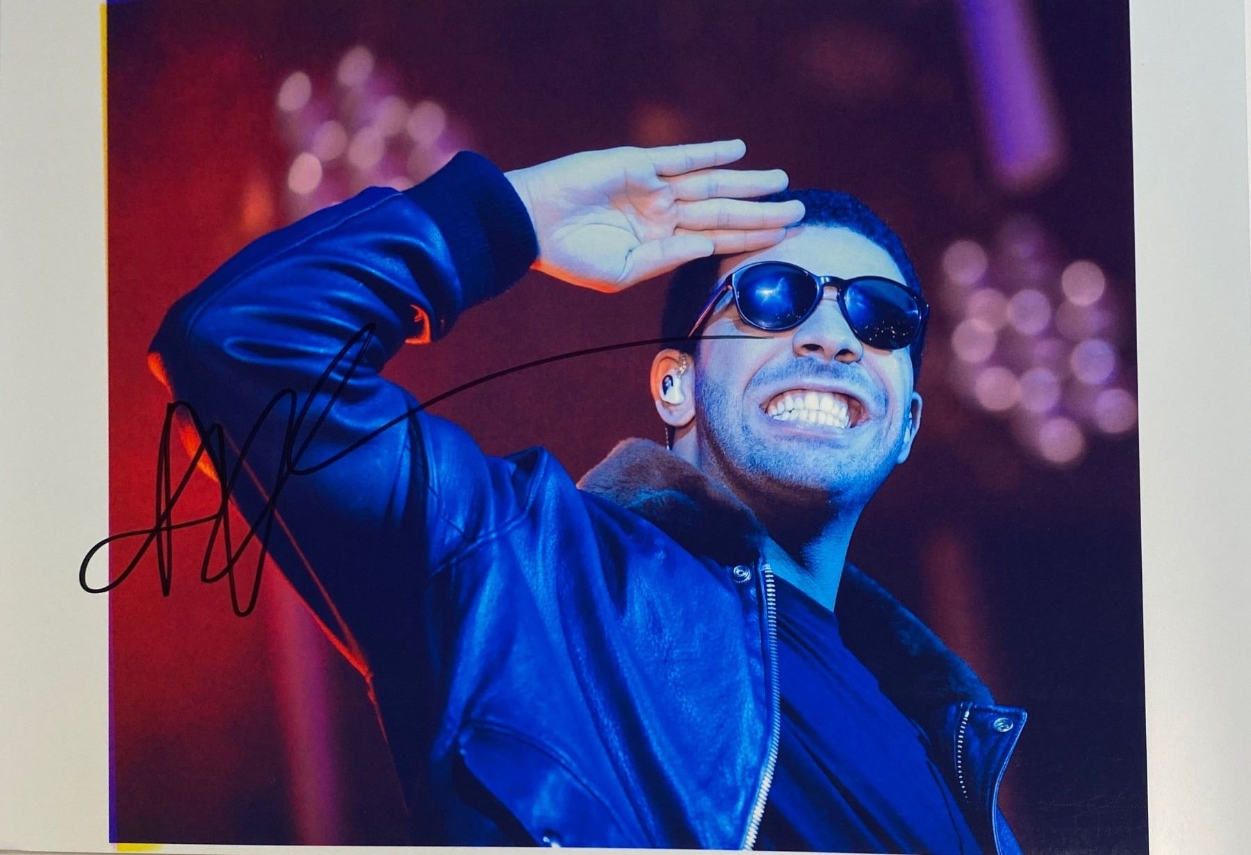 Autograph Signed Drake Photo