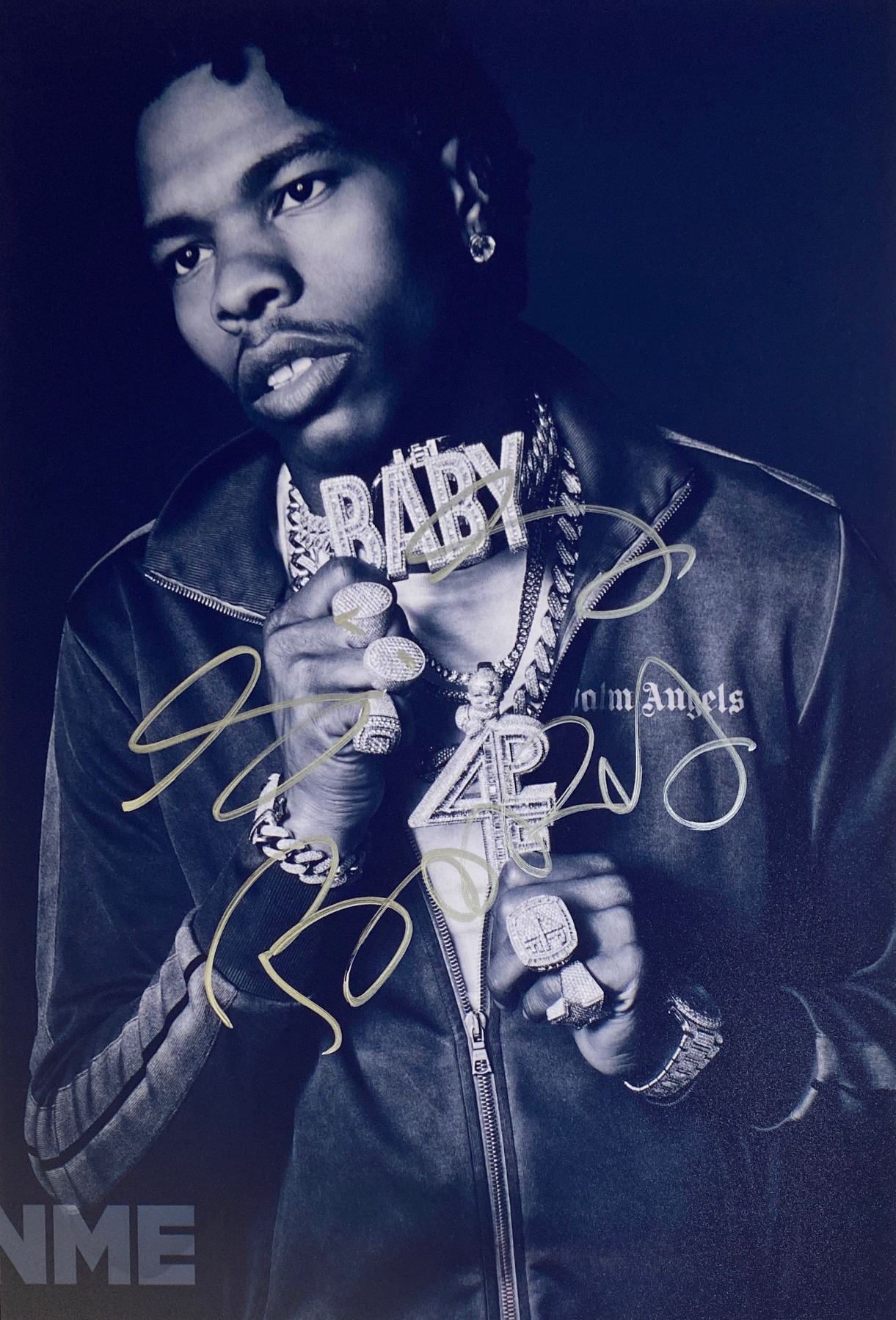 Autograph Signed Lil Baby Photo