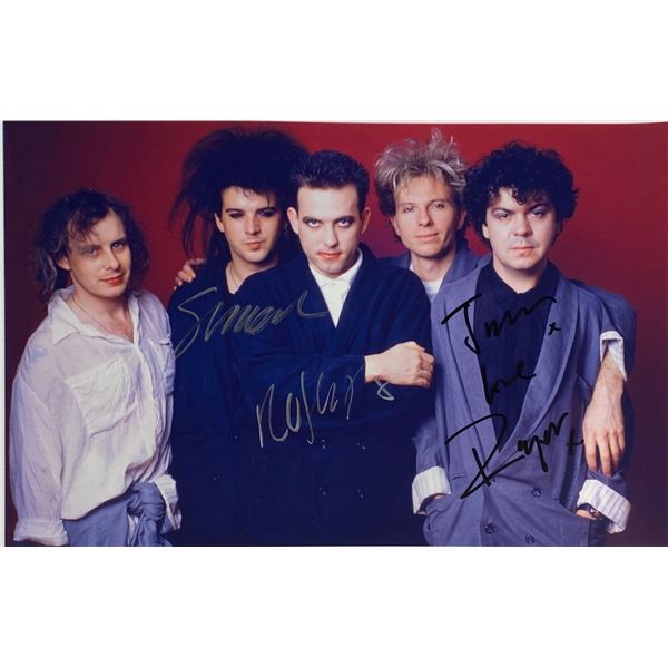 Autograph Signed The Cure Photo