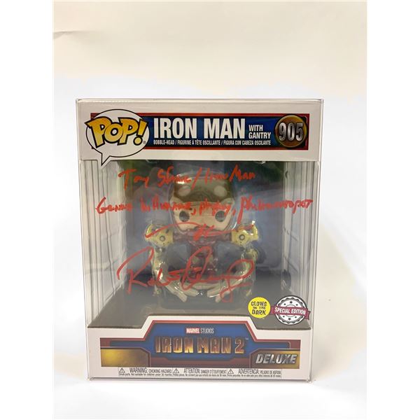Signed Iron Man Beckett Funko