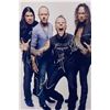 Image 1 : Autograph Signed Metallica Photo