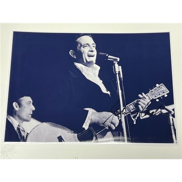 Autograph Signed Johnny Cash Photo