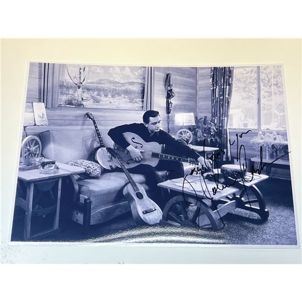 Autograph Signed Johnny Cash Photo