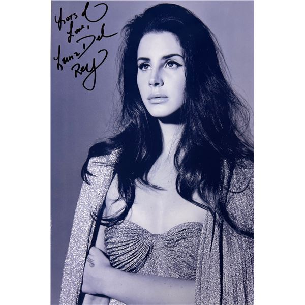 Autograph Signed Lana Del Rey Photo