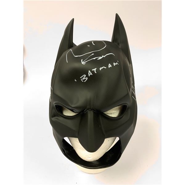 Autograph Signed Batman Mask