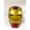 Image 1 : Autograph Signed Iron Man Helmet