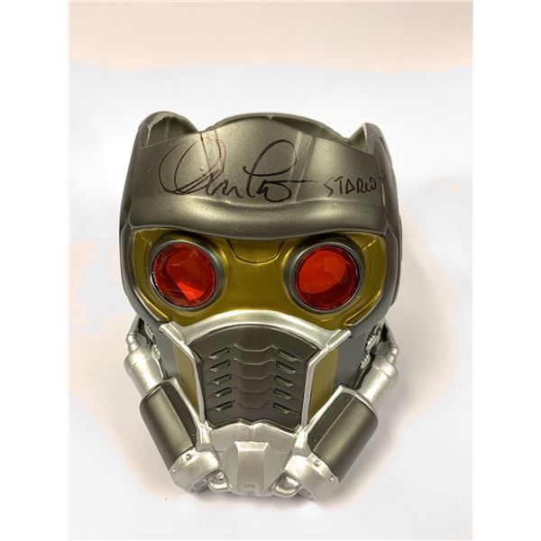 Autograph Signed Star Lord Helmet