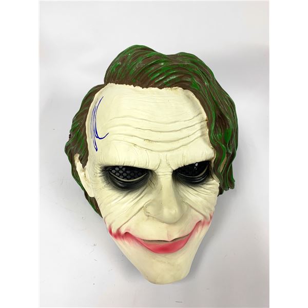 Autograph Signed Joker Mask
