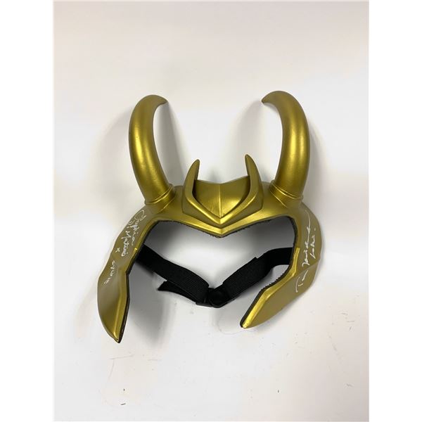 Autograph Signed Loki Helmet