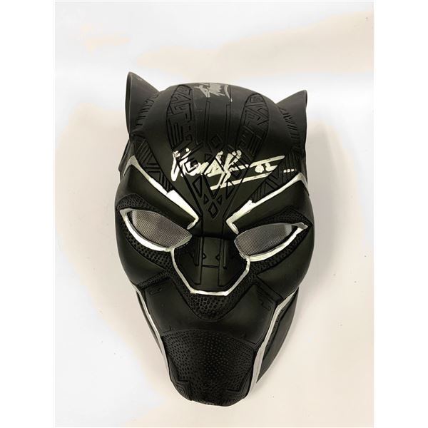 Autograph Signed Black Panther Helmet