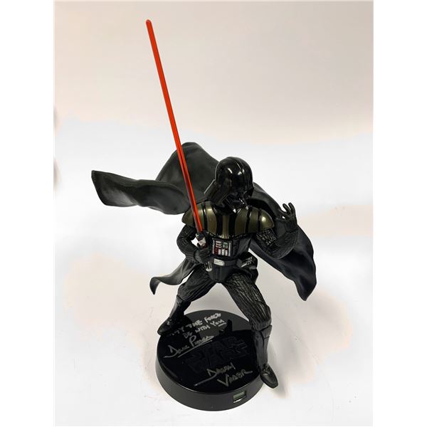 Autograph Signed Darth Vader Toy