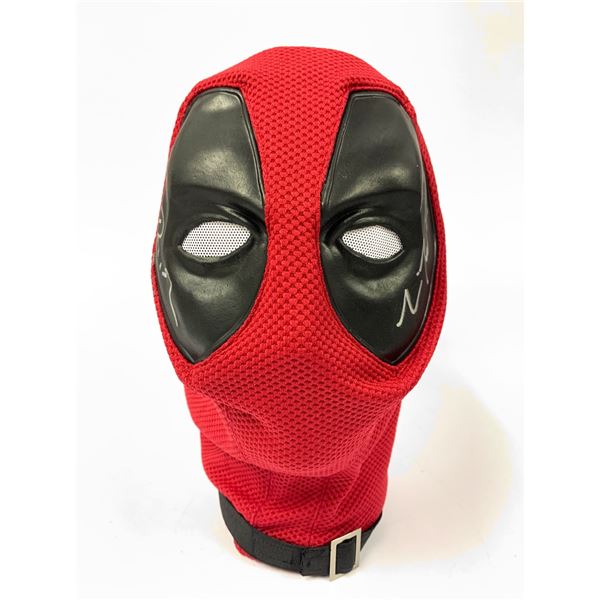 Autograph Signed Deadpool Mask