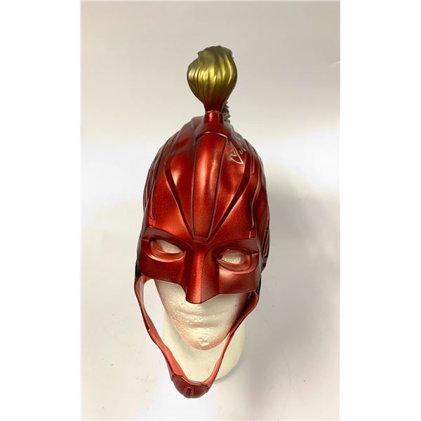 Autograph Signed Captain Marvel Mask