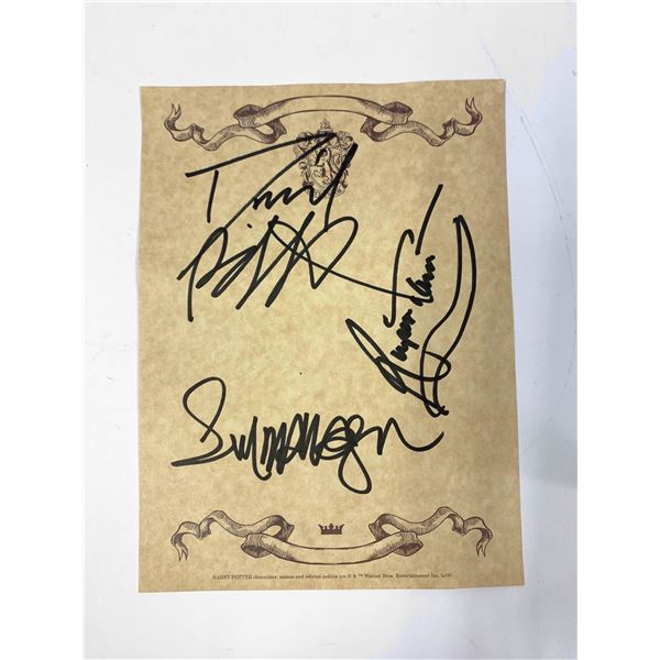 Autograph Signed Harry Potter Prints