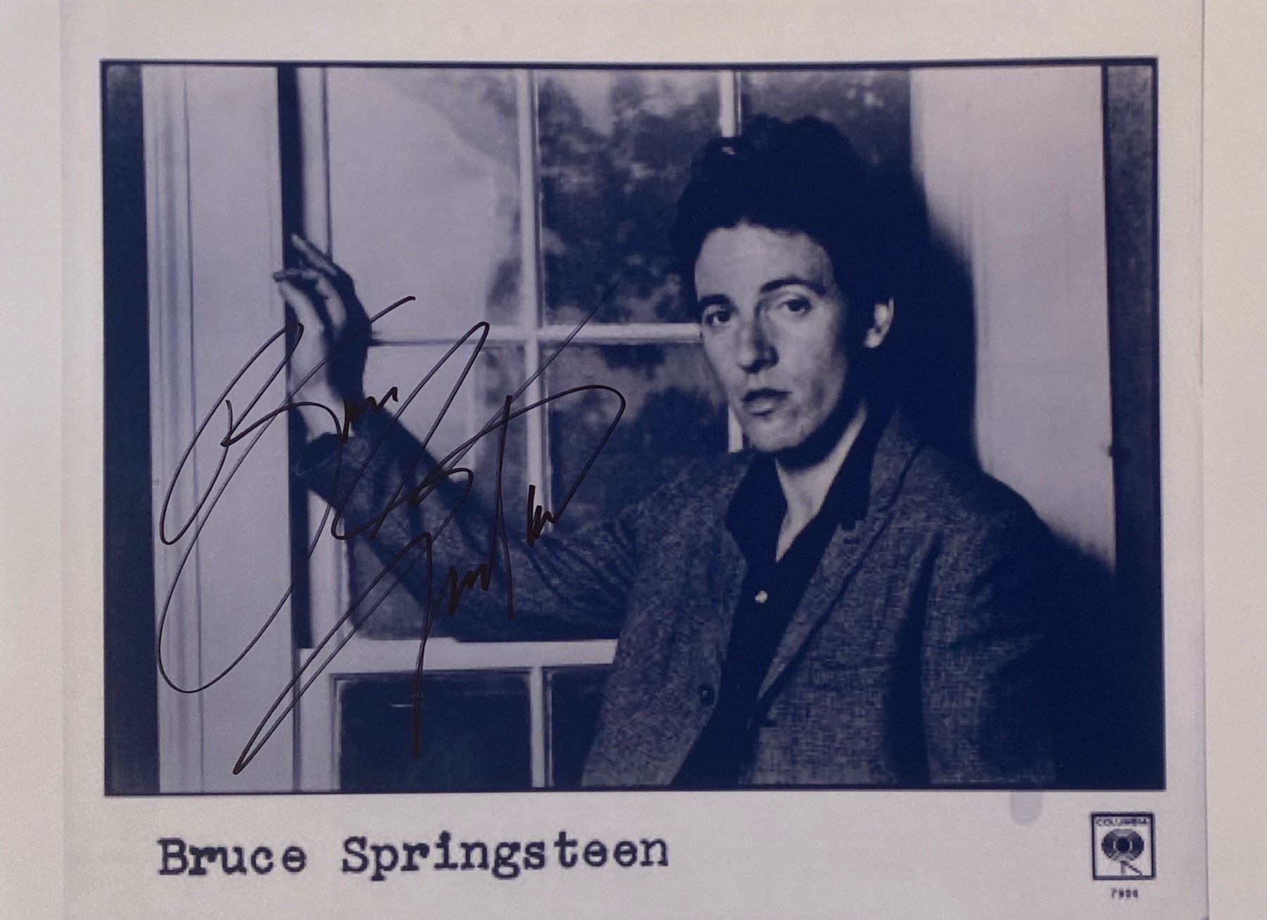 Springsteen Signed Autographed Autograph Signed Bruce Springsteen Photo
