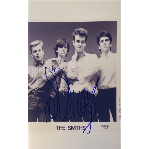 Autograph Signed Morrissey Photo