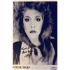 Image 1 : Autograph Signed Stevie Nicks Photo