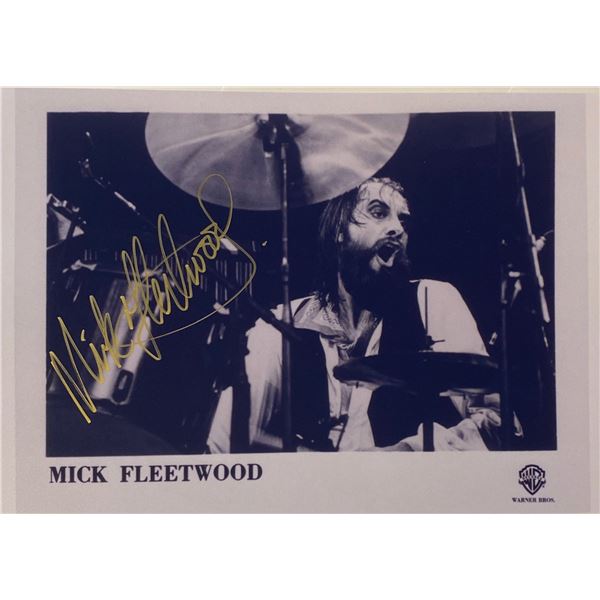 Autograph Signed Mac Fleetwood Photo