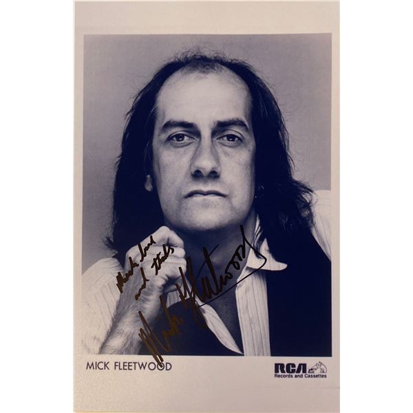 Autograph Signed Mac Fleetwood Photo
