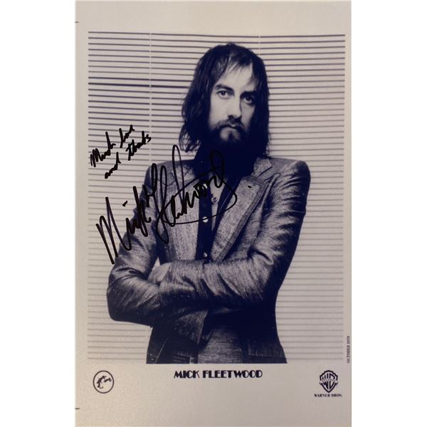 Autograph Signed Mac Fleetwood Photo