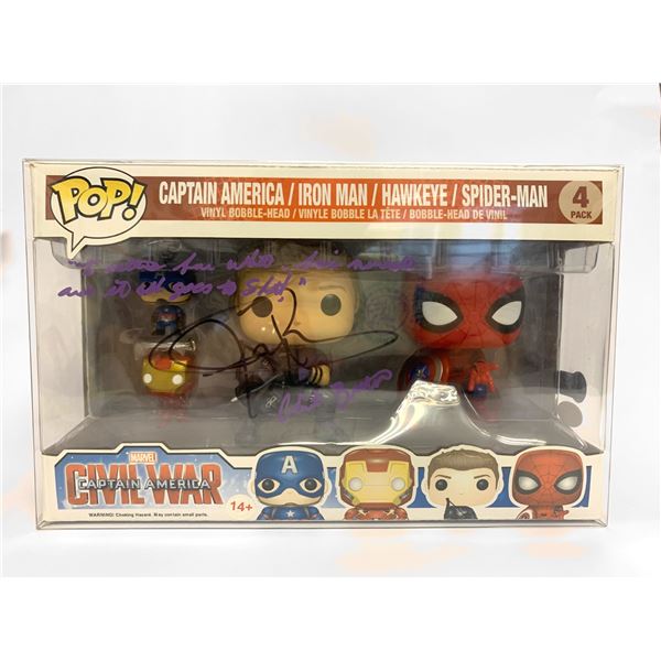 Signed Avengers Funko Beckett