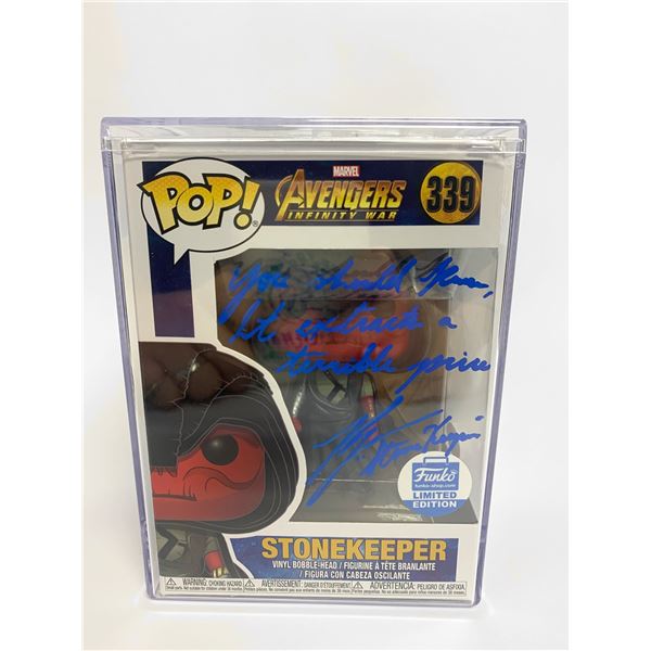 Signed Avengers Funko JSA