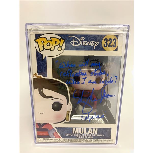 Signed Mulan Funko JSA