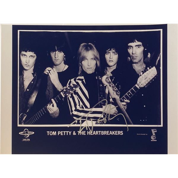 Autograph Signed Tom Petty Photo