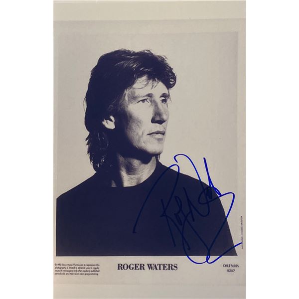 Autograph Signed Roger Waters Photo