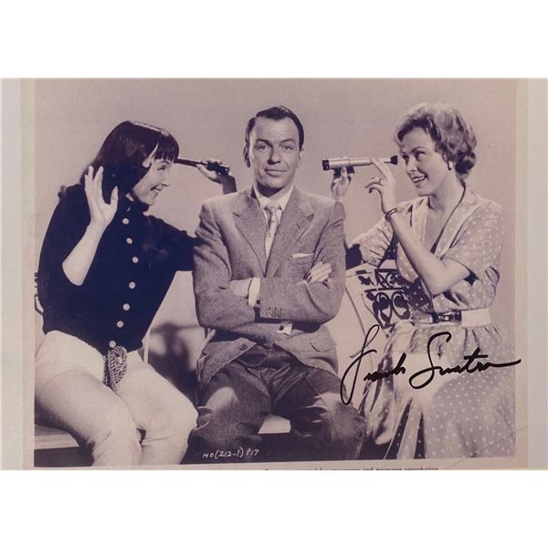 Autograph Signed Frank Sinatra Photo