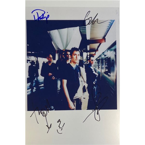 Autograph Signed Radiohead Photo