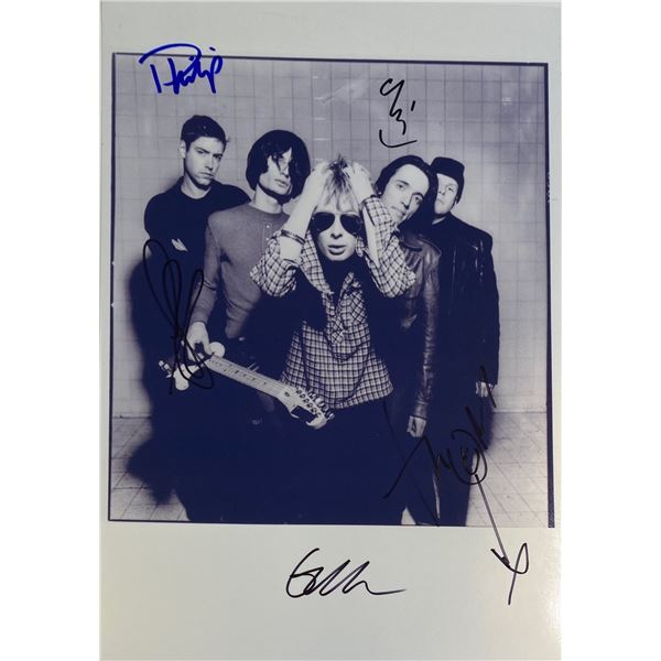 Autograph Signed Radiohead Photo