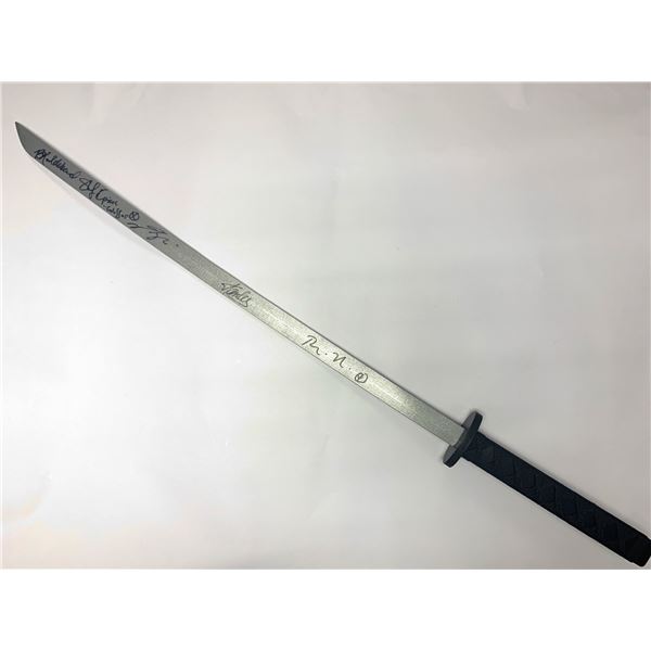 Signed Deadpool Sword