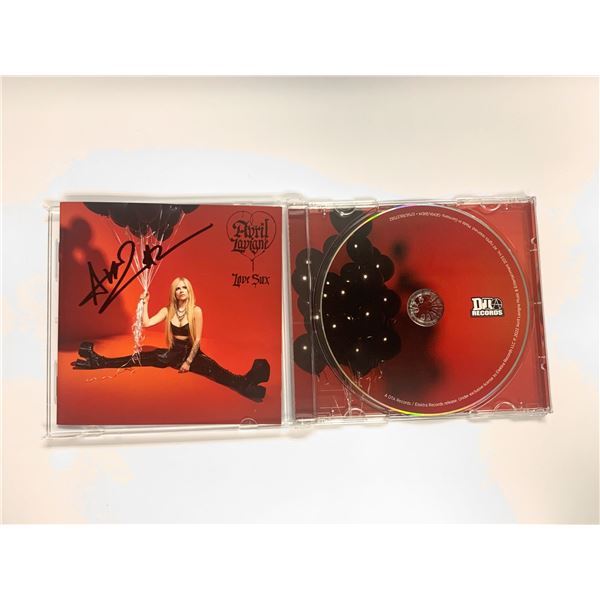 Signed Avril Lavigne CD
