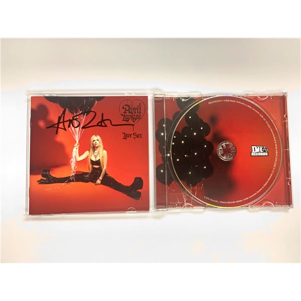 Signed Avril Lavigne CD