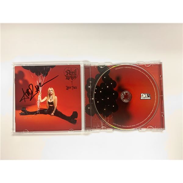 Signed Avril Lavigne CD