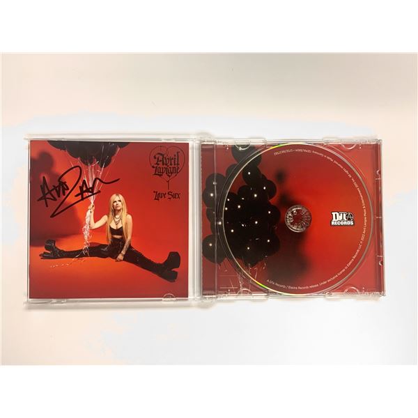 Signed Avril Lavigne CD