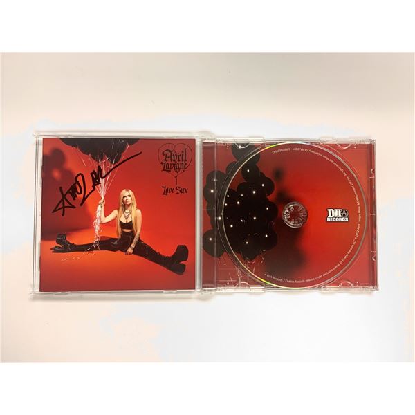 Signed Avril Lavigne CD