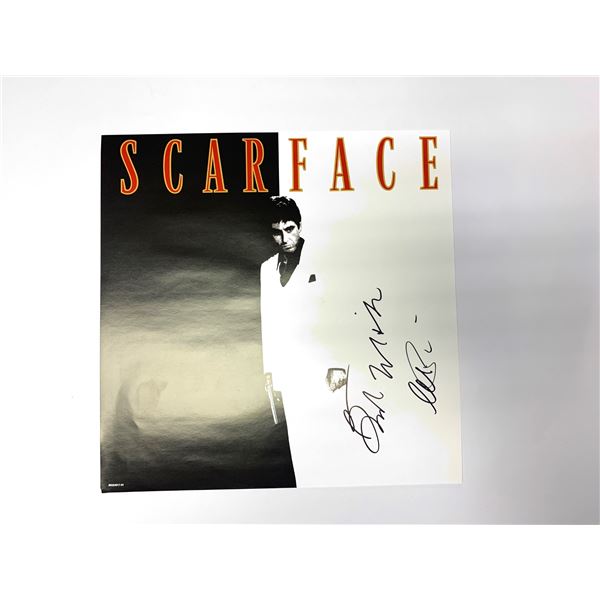 Signed Scarface print Damadged
