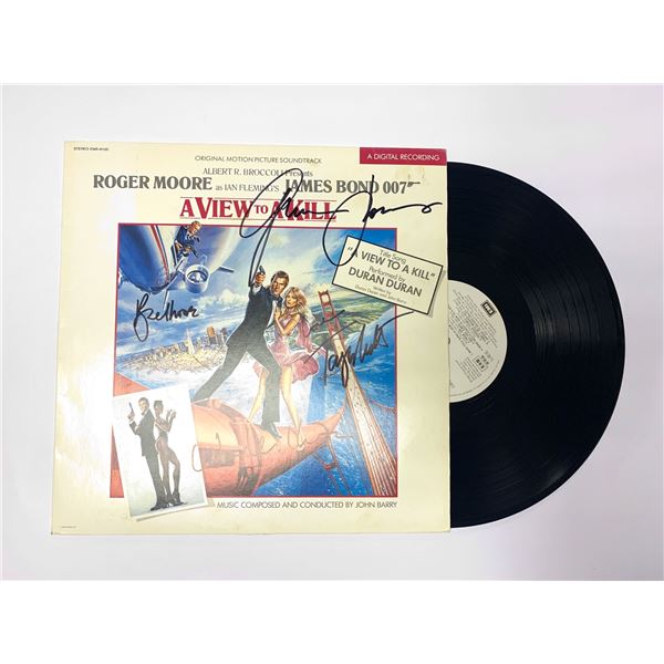 Signed A View to a Kill Vinyl