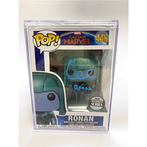 Signed Captain Marvel Funko JSA