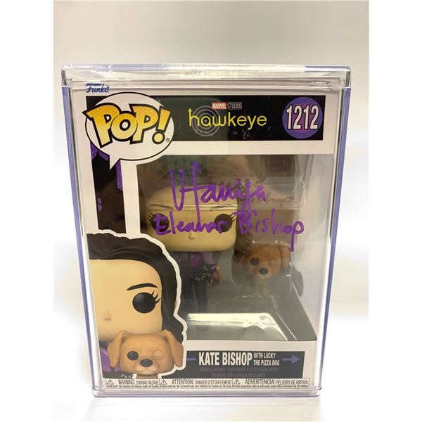 Signed Hawkeye Funko Beckett