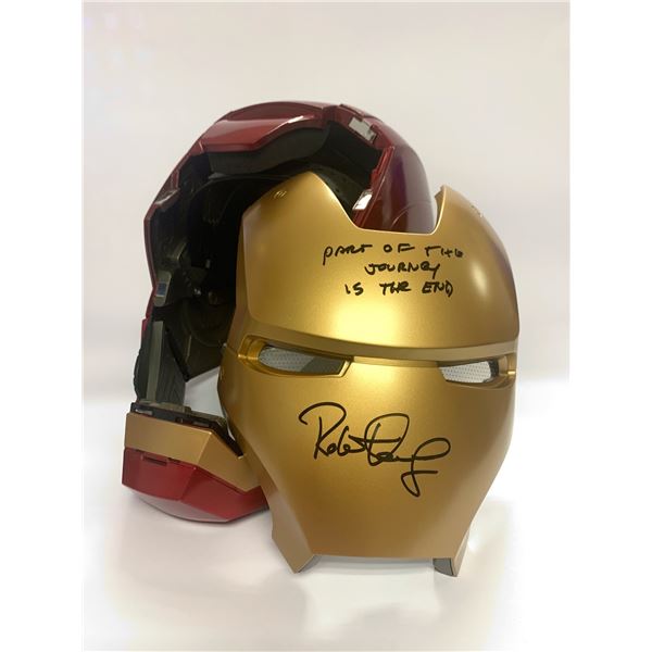 Signed Iron Man Mask Beckett