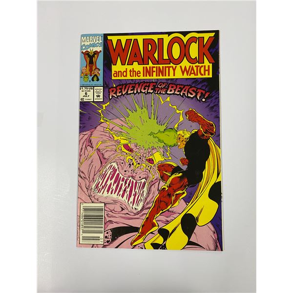 Vintage Warlock Infinity Watch Comic #6