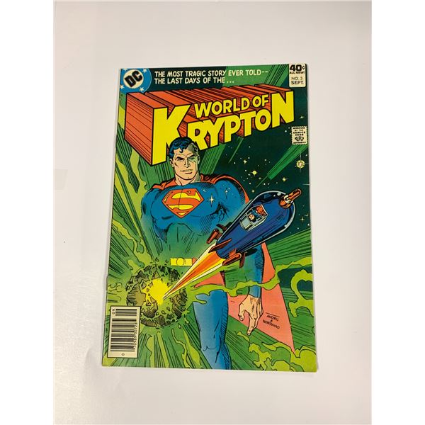 Vintage World of Krypton Comic #3