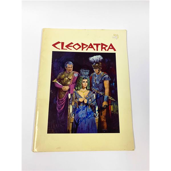 Elizabeth Taylor Autograph Signed Cleopatra Picture Book