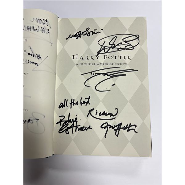Autograph Harry Potter Chamber of Secret 1st Print Book