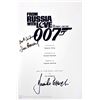 Image 1 : Autograph Signed Script Cover James Bond From Russia With Love