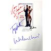 Image 1 : Autograph Signed Script Cover James Bond A View to a Kill